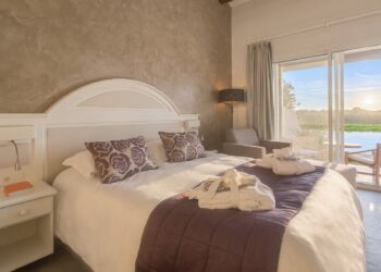 Chambre marais l'estelle en camargue avec vue sur le marais
