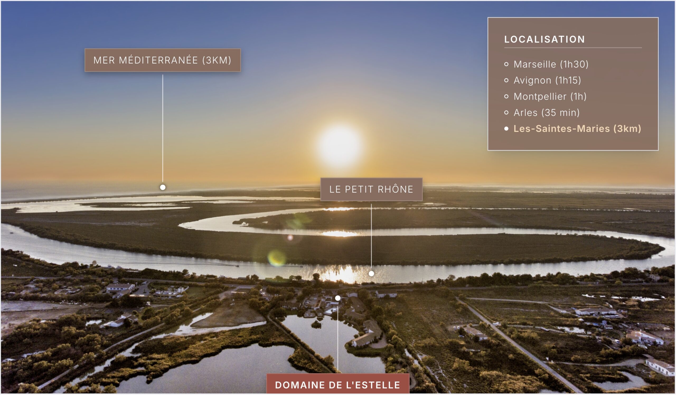 Vue aérienne L'Estelle